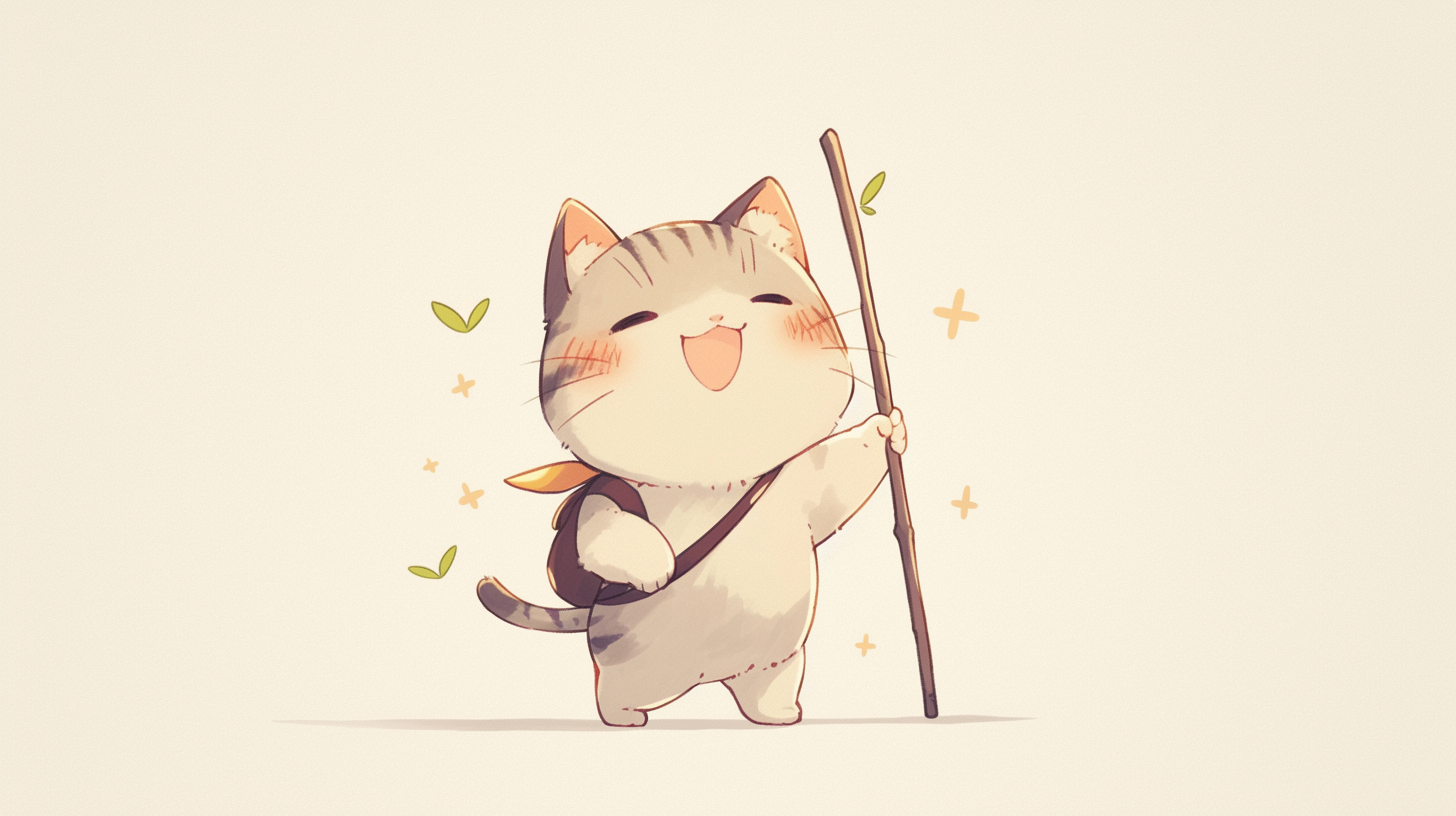 cat-with-stick